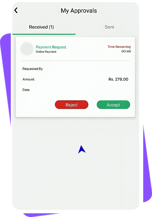 QuickTopups Payment Method Accept Payment Approvals